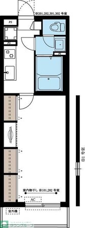 リブリ・Alba中浦和の物件間取画像